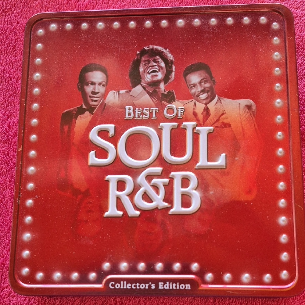 Best of Soul R&B Collector's Edition Cds And Tin Case